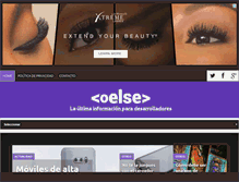 Tablet Screenshot of oelse.com